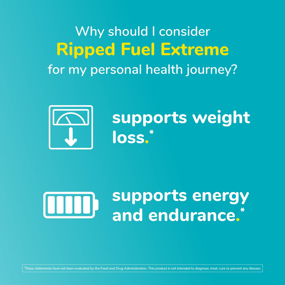 Active person exercising with energy from Ripped Fuel Extreme