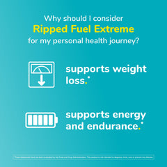 Active person exercising with energy from Ripped Fuel Extreme