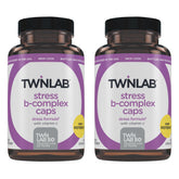 Twinlab Stress B-Complex Caps bottle label
