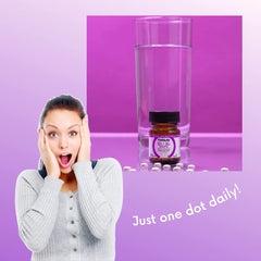 Close-up of Dots texture and size