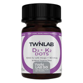 Twinlab Vitamin D3 1000 + K2 Dots bottle