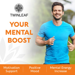 Made in USA seal on TWINLEAF Dopamine Brain Support packaging