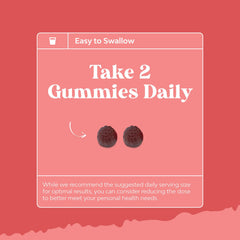 Gummies arranged on a white background