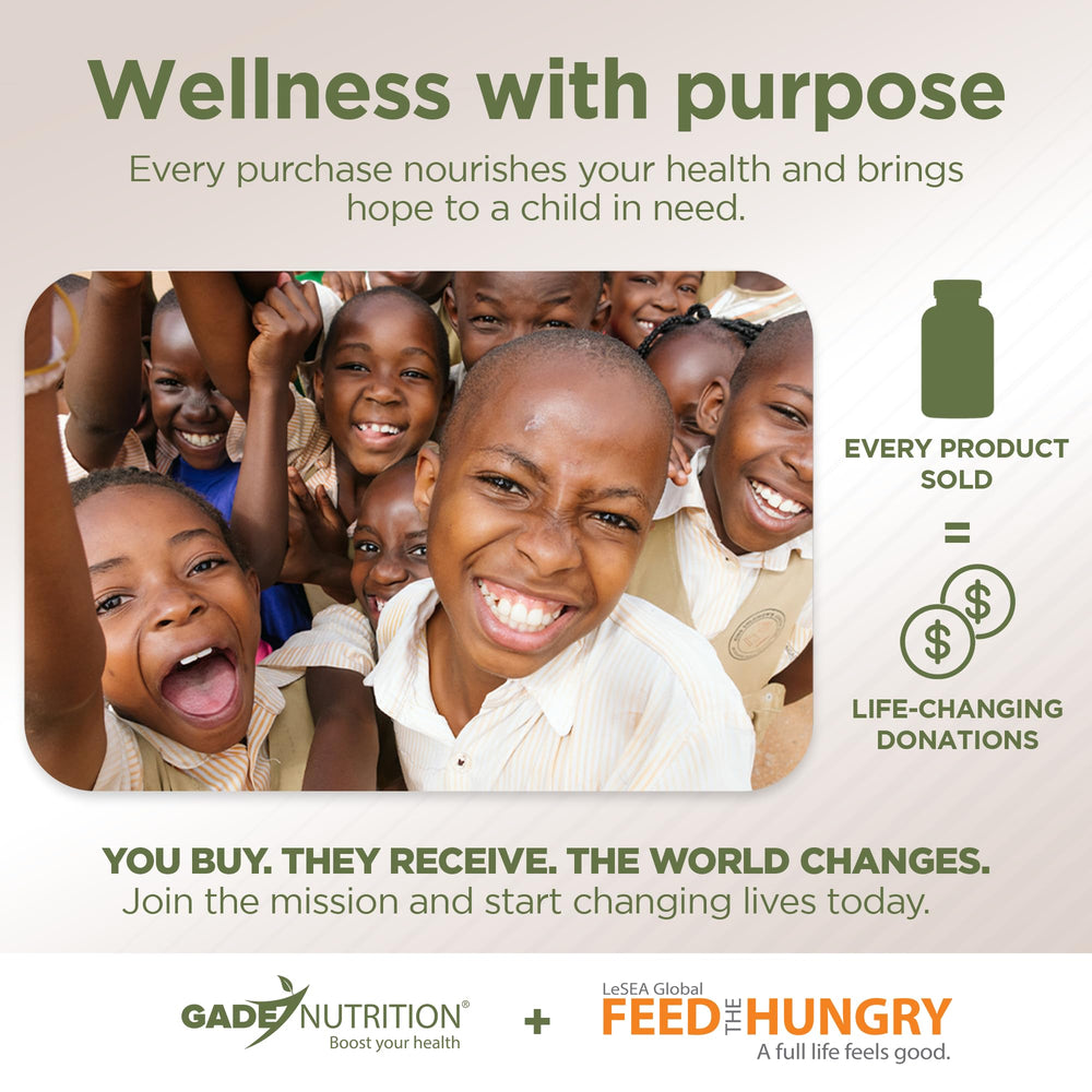 Two-month supply packaging for Gade Nutrition quercetin supplement