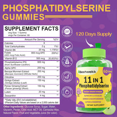 Two-pack box set of Phosphatidylserine Gummies