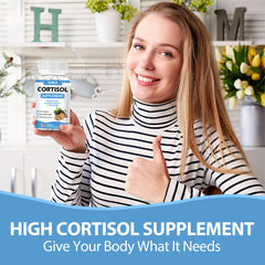 Two softgels daily dosage for cortisol support