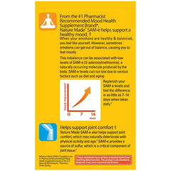 Two tablets daily dosage for SAM-e mood support