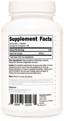 Type Zero product label with third-party testing badge showing verified purity