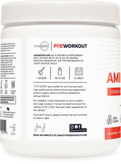 Type Zero AminoBurn lab tested packaging signals quality and safety