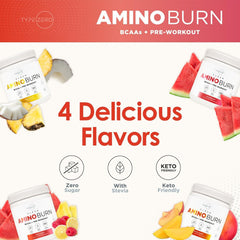 Type Zero AminoBurn natural caffeine ingredient highlights clean energy