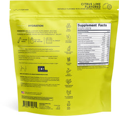 Type Zero Citrus Lime flavor visuals showing refreshing daily hydration taste.