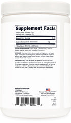 Container highlighting 71 servings per 500g package