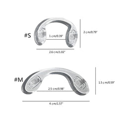 Set of 10 silicone eyeglasses pads
