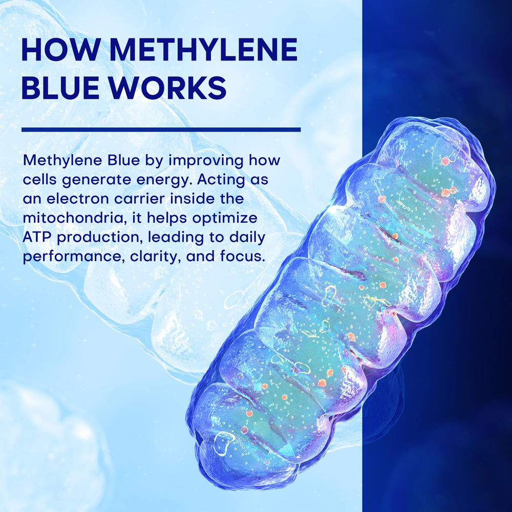 UBEEKOO 30mg Methylene Blue capsules packaging