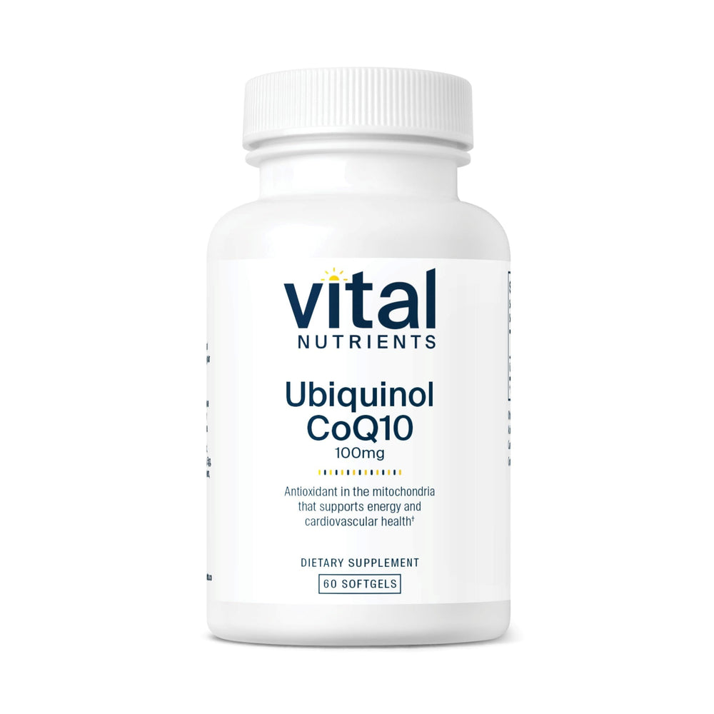 Ubiquinol CoQ10 100mg softgels hero image