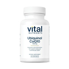 Ubiquinol CoQ10 100mg softgels hero image