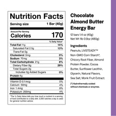 UCAN Energy Bars packaged bar chocolate almond butter convenient pre workout snack