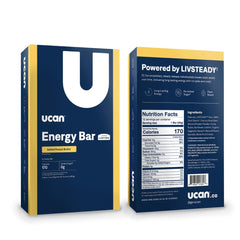 UCAN Energy Bars Salted Peanut Butter snack for mid-ride or gym break.