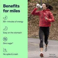 UCAN Energy Powder Lemon mixed in a glass shows refreshingly light yet sustained energy