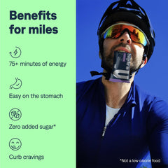 UCAN Energy Snack Bar Peanut Butter Fudge ingredients showcase plant-based protein and fiber.