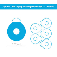 Close view of 0.87x1.06 inch dimensions