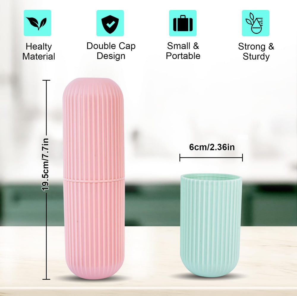 Use of UCEC toothbrush case in travel scenarios