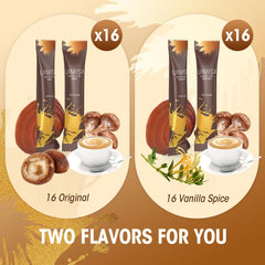 32 on-the-go stick packs for quick prepared coffee