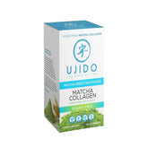 Front packaging of Ujido Matcha Collagen 8g x 15 packets