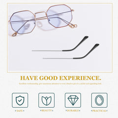 Durable metal replacement temple arm for eyeglasses