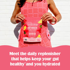 Close-up of a Raspberry Lemonade stickpack