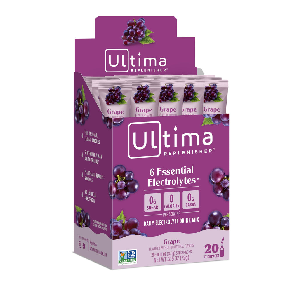 Ultima Replenisher Grape front label