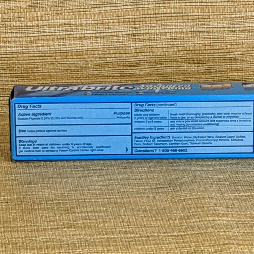 Multiple 6 oz toothpaste tubes included in the pack