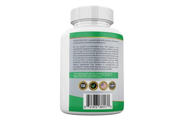 Ingredients: black walnut hull, flaxseed, prune fruit, and aloe vera