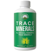 Ultra High Purity Trace Minerals Drops with fulvic minerals and magnesium.