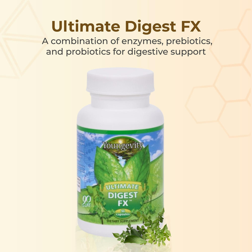 Ultra prebiotic, probiotic, and enzyme blend label