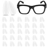 Ultra-thin silicone anti-slip nose pads measuring 15mm by 7mm