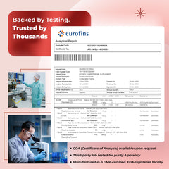 Manufacturing in GMP-certified USA facility
