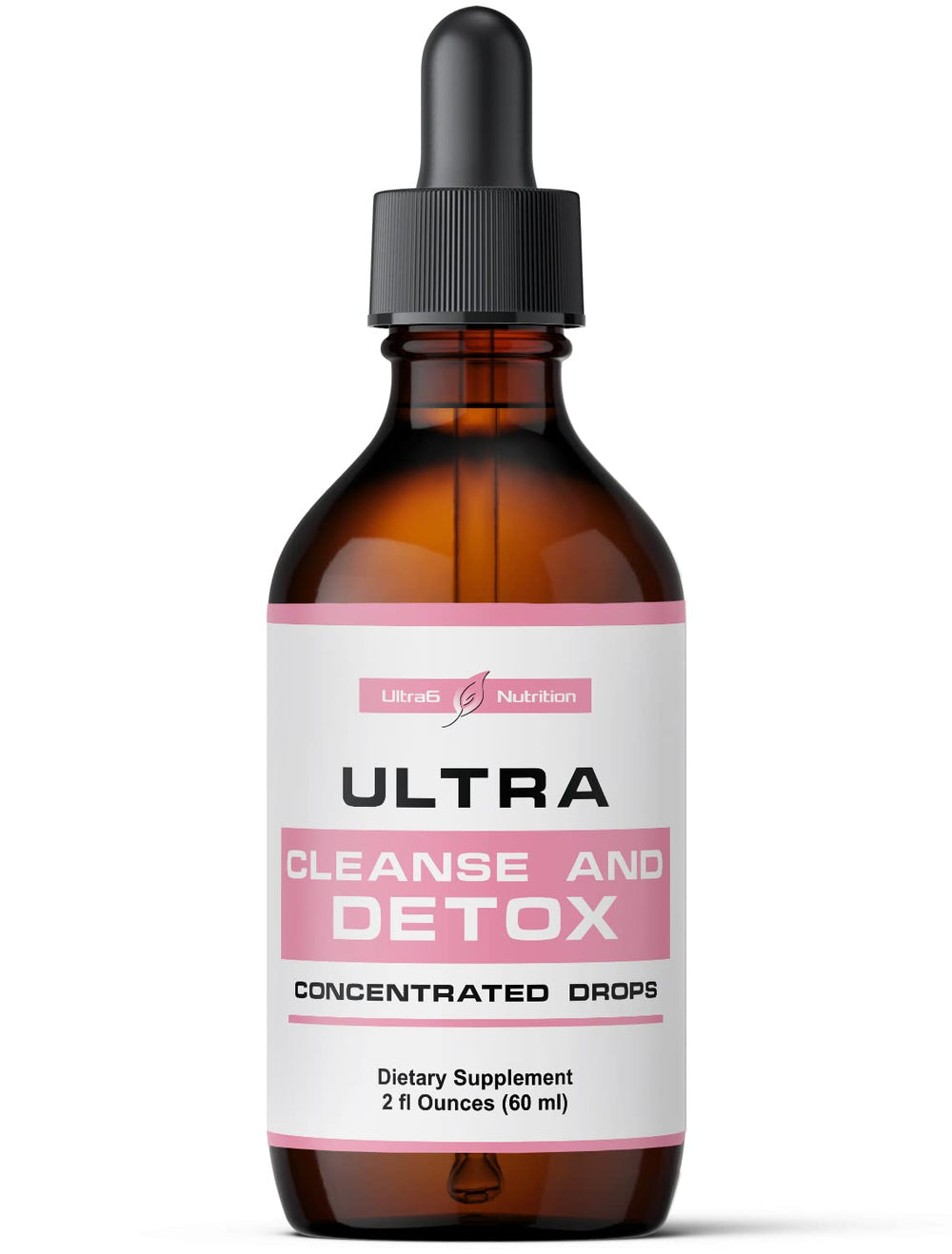 Ultra6 Nutrition Liver Cleanse Drops bottle for a simple daily detox routine.
