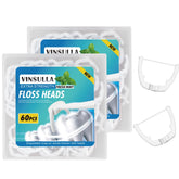 Mint flavored Ultraclean Access Flosser refill heads compatible with Listerine Ultraclean Access Flosser