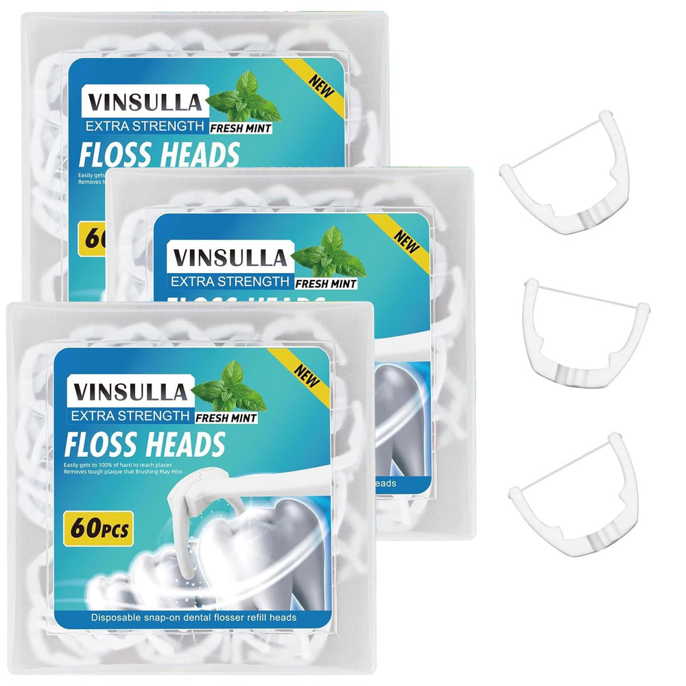 Mint Ultraclean Access Flosser refill head close-up