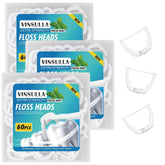 Mint Ultraclean Access Flosser refill head close-up
