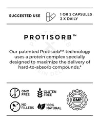UltraCur Detox bottle label showing broccoli seed extract and curcumin ingredients