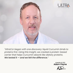 UltraCur detox curcumin Protisorb capsule imagery emphasizing cellular antioxidant support