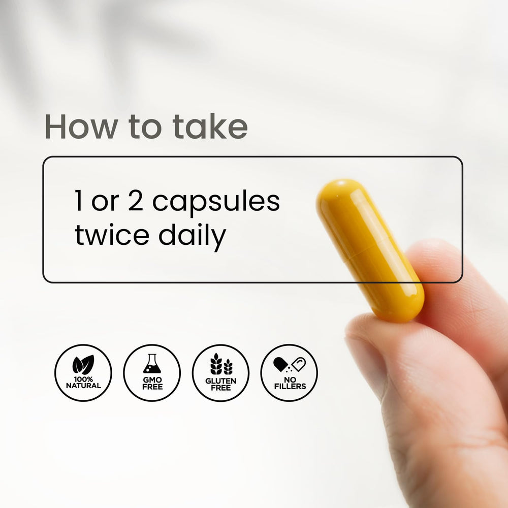 UltraCur plant-based capsules ready for daily wellness routine