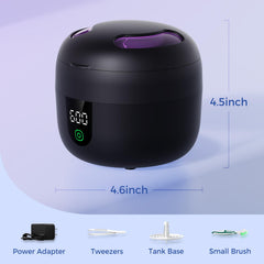 Product packaging and setup of the ultrasonic cleaner