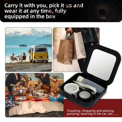 All-in-one lens care solution ready for daily use