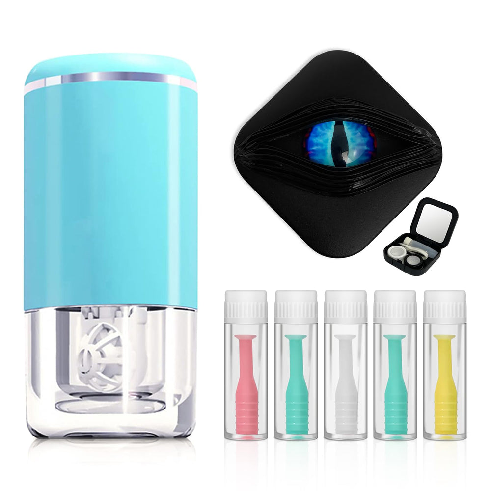Ultrasonic contact lens cleaner bundle product image
