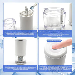 USB rechargeable port on the cleaner