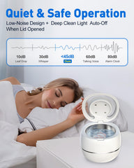 Digital timer display on the cleaner