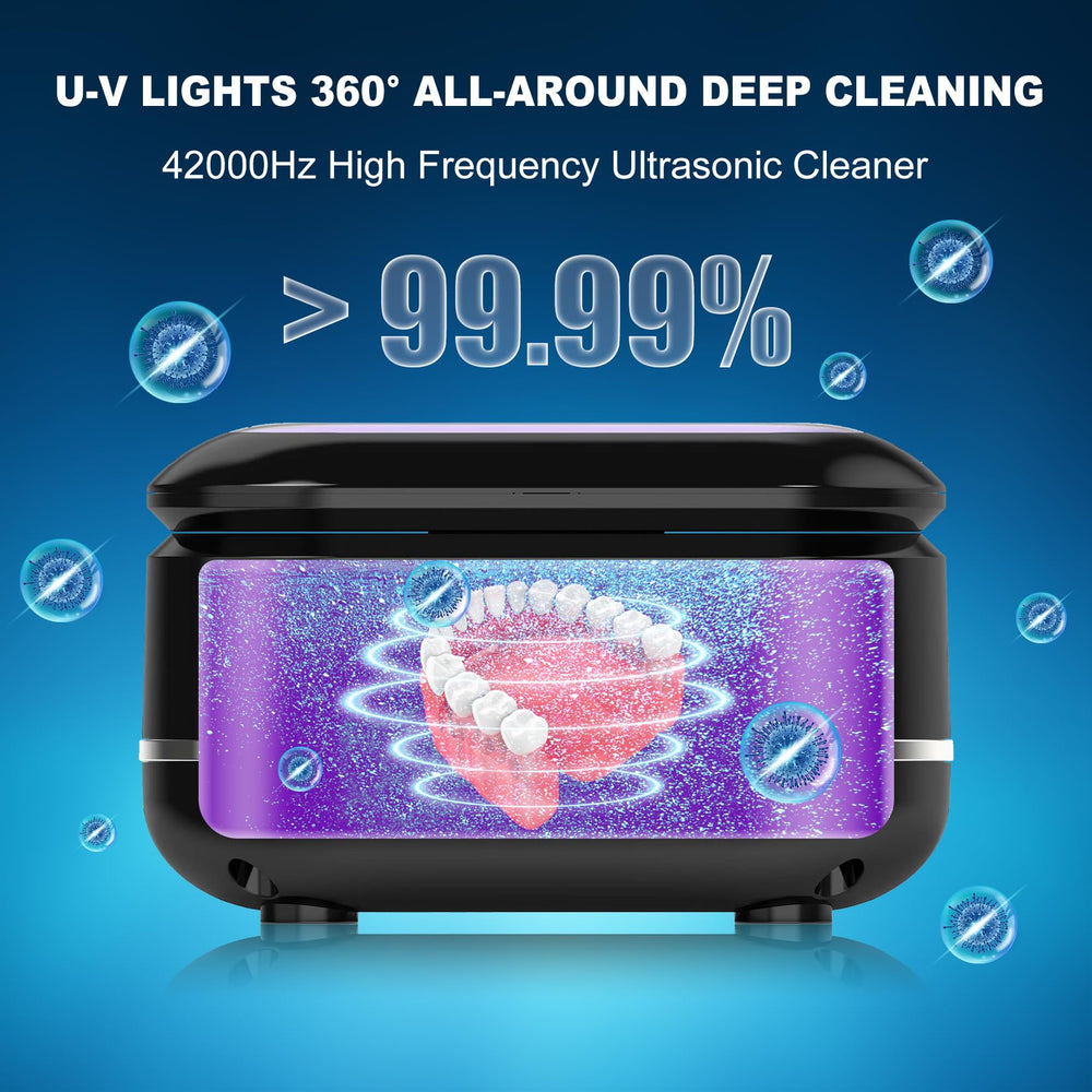 Portable 180ml sonic cleaner pod compact for home or travel